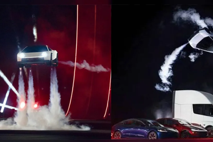 Tesla presenta un auto que puede volar