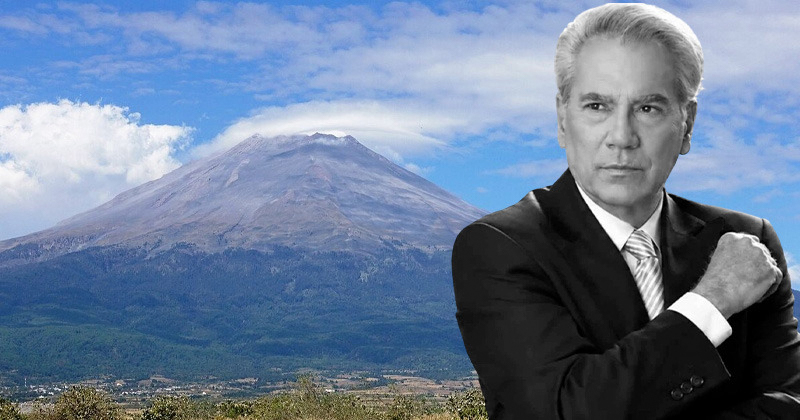 La última voluntad de Otto Sirgo: descansar en el Popocatépetl