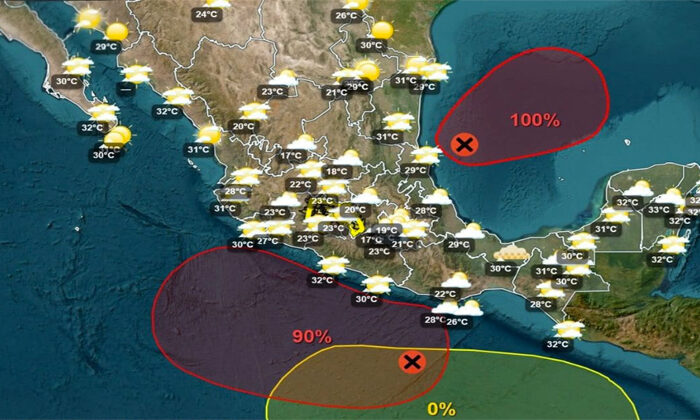 ¡ATENCIÓN, TAMAULIPAS! Alertaban por lluvias muy fuertes ante el avance de la tormenta Isaías