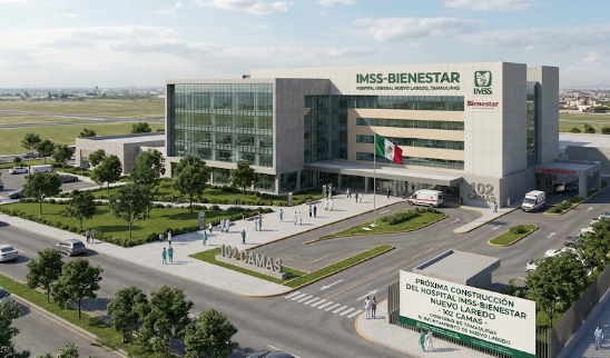 Nuevo Laredo proyecta hospital del IMSS-Bienestar de 102 camas para 2027